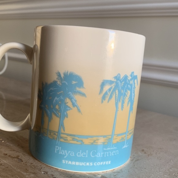 Starbucks Playa Del Carmen 2014 Coffee Mug Global Icon Series 16oz - Picture 2 of 5